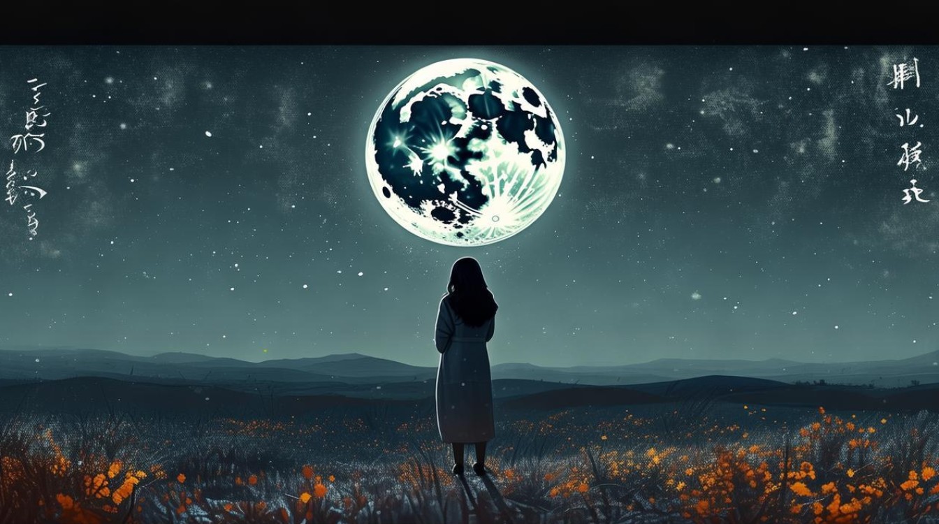 秋夜望月，如何感受千年诗心与自然之美的对话？-图3