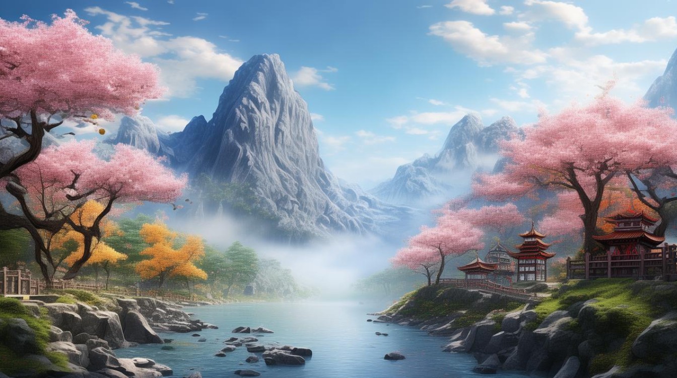 有哪些成语可以形容风景优美，展现大自然的诗情画意？-图2