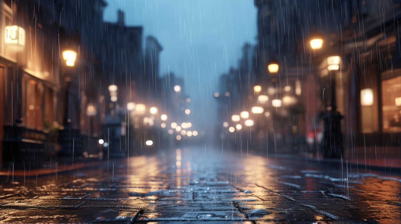 晚上下雨的唯美句子有哪些？-图2