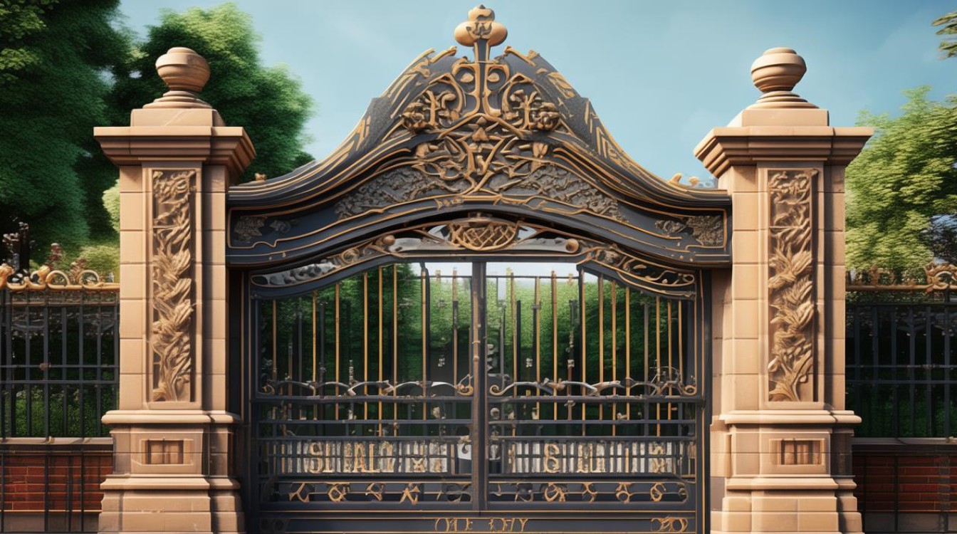 如何生动描写学校大门的场景？-图1