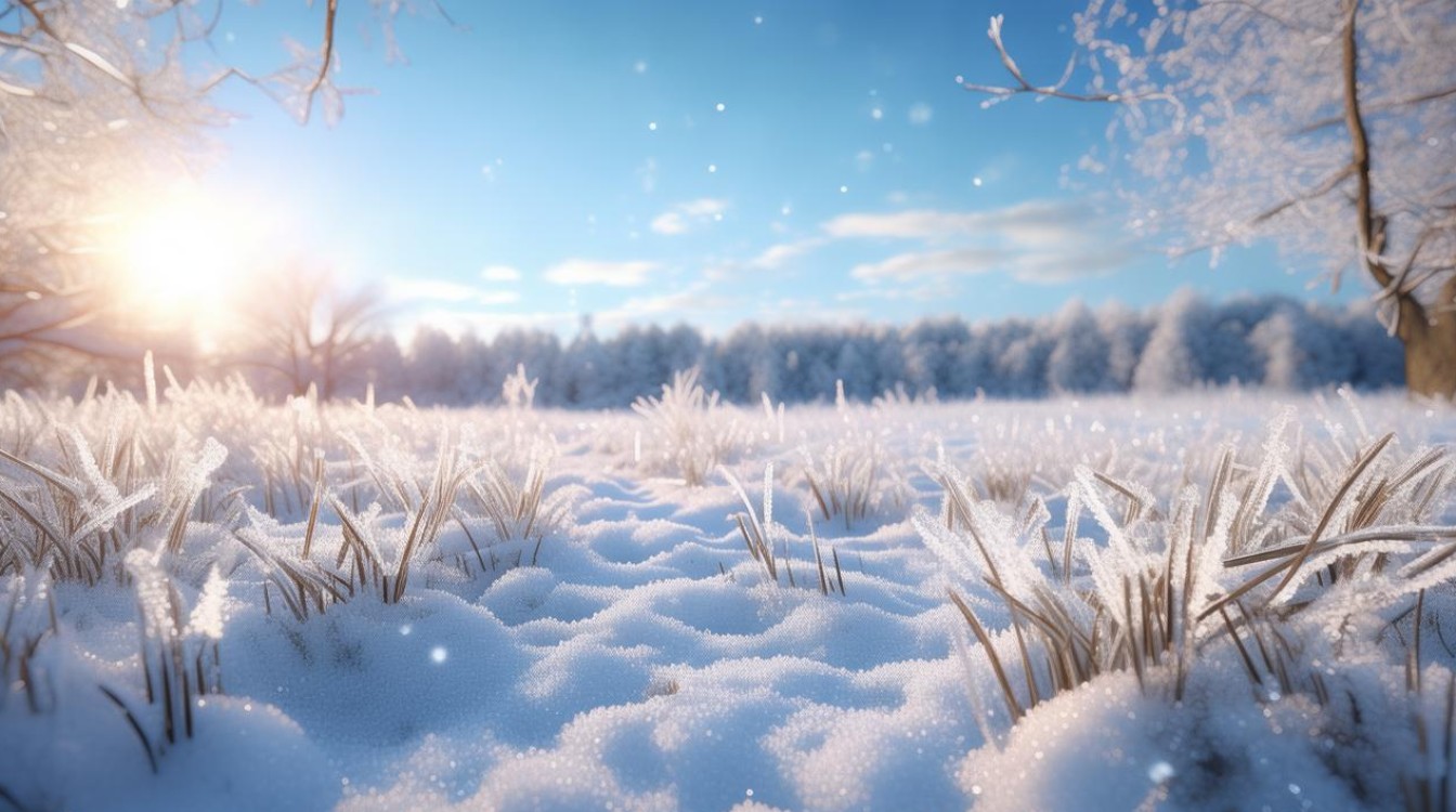 雪后初晴的景色为何如钻石般闪耀？-图1