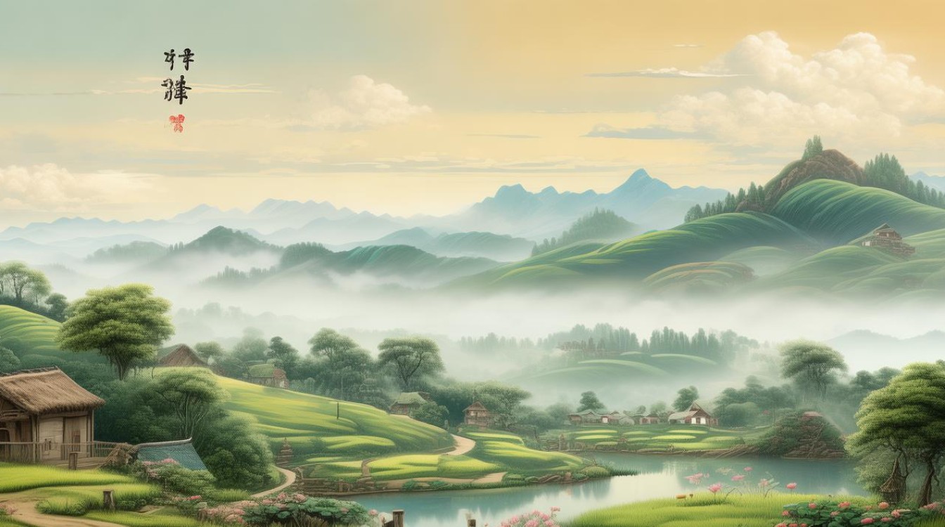 哪些经典成语能生动描绘乡村风光？-图3