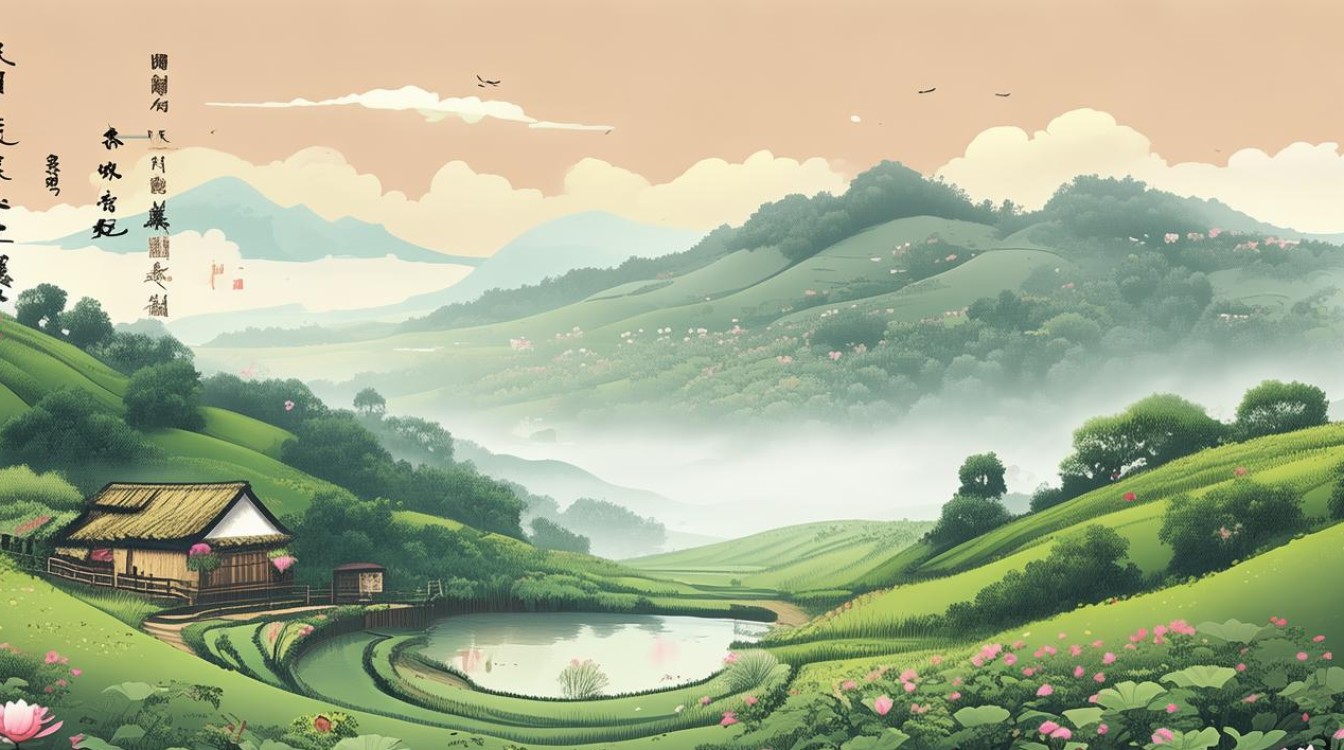 哪些经典成语能生动描绘乡村风光？-图4