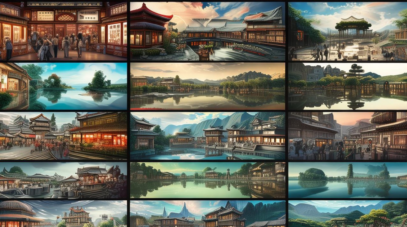 哪些成语能生动描绘繁华盛景？-图1
