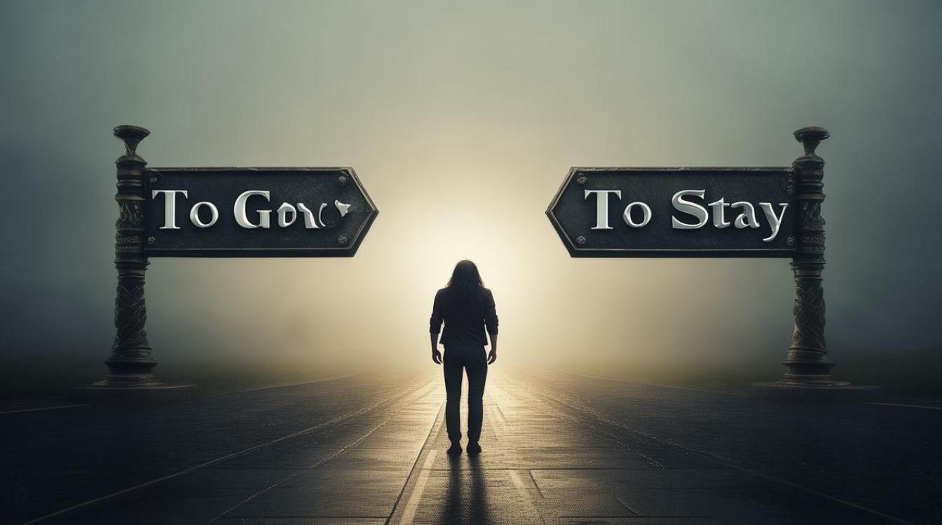 站在人生的十字路口，该走还是该留？-图1
