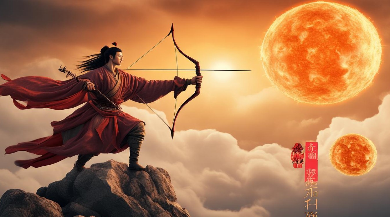 后羿射日成语的寓意和故事是什么？-图2