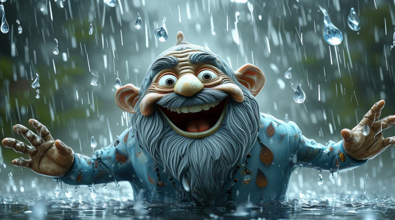 形容大雨的搞笑句子有哪些？笑到鼻涕泡的雨神金句！-图1
