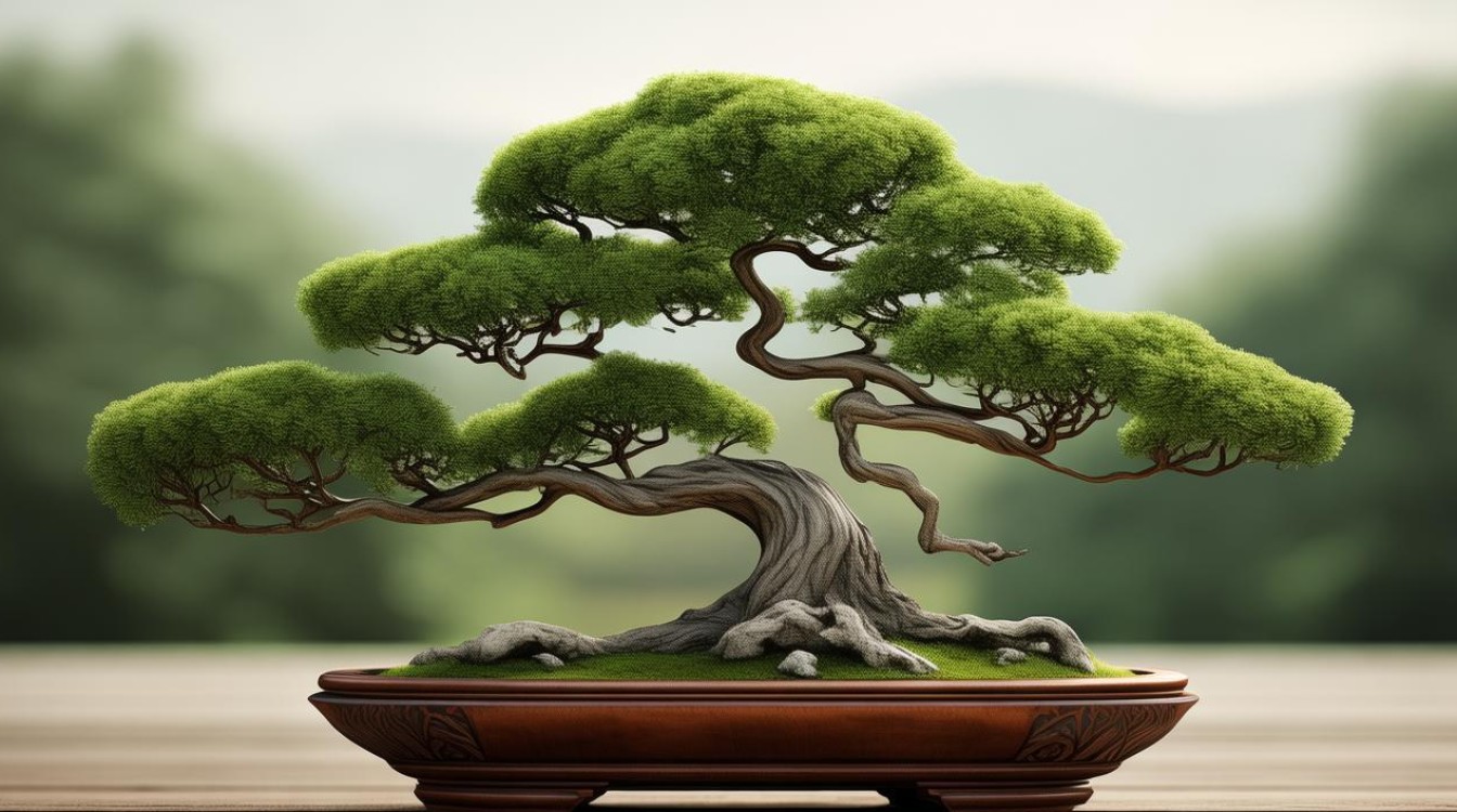 盆景句子如何展现方寸之间的诗意与哲思？-图4