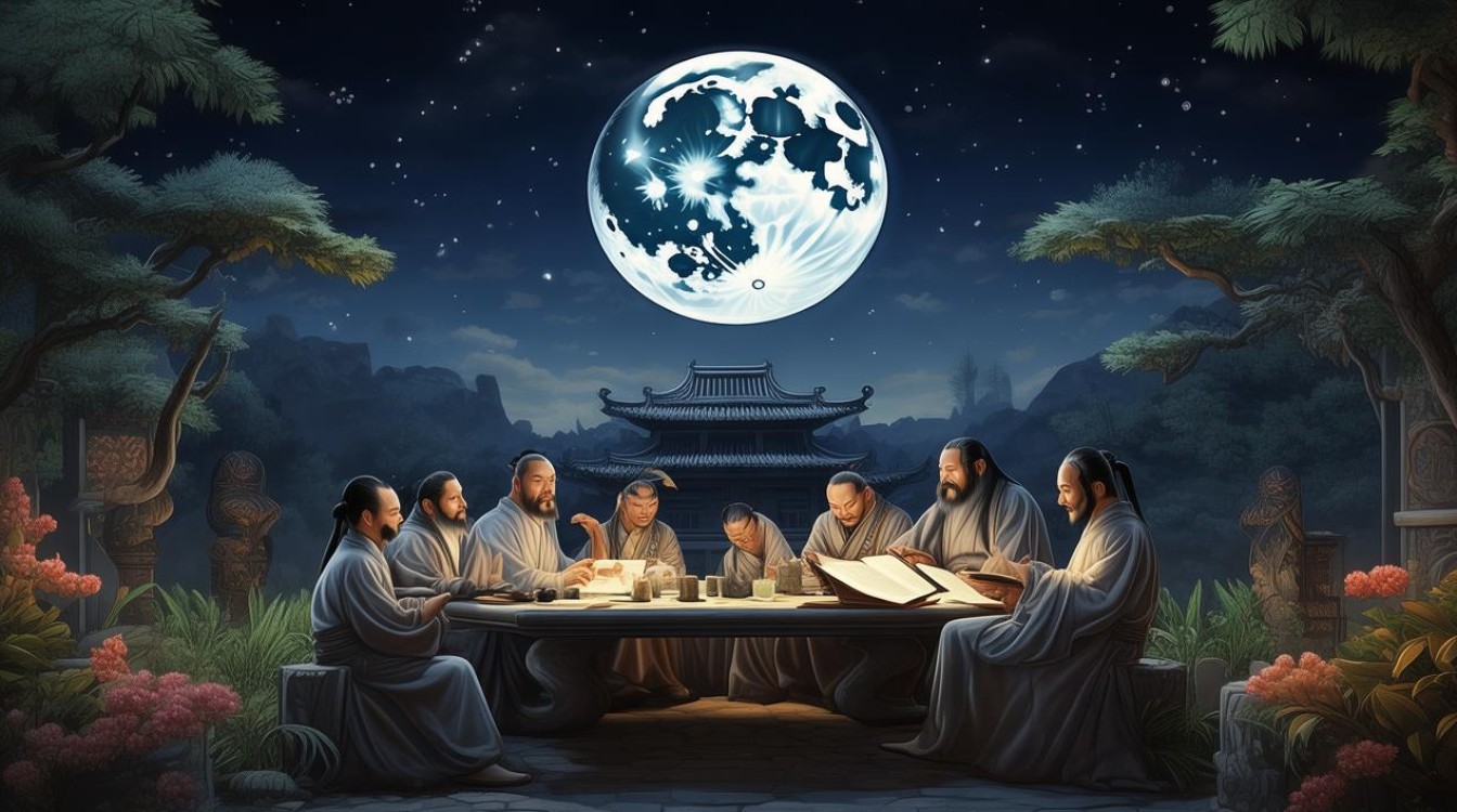 哪些经典赏月句子充满诗意与意境？-图4
