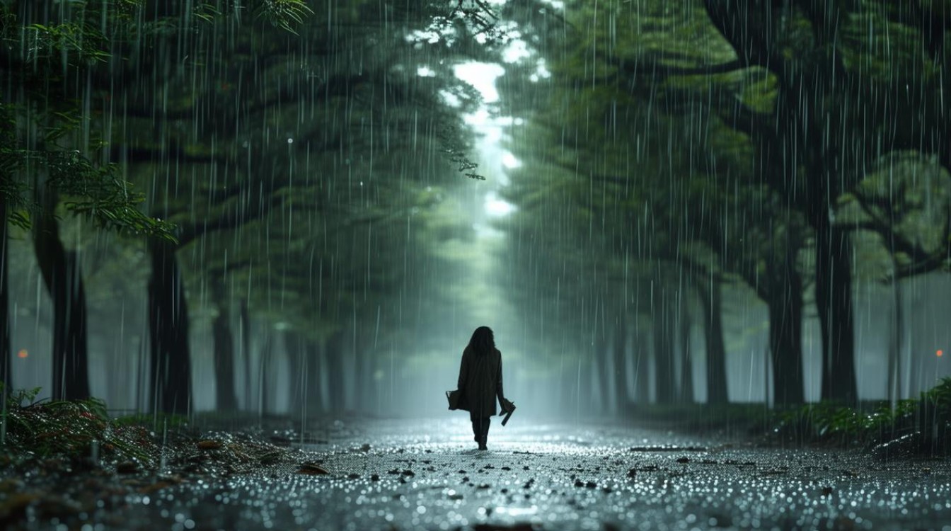 雨中散步的唯美句子有哪些？-图2