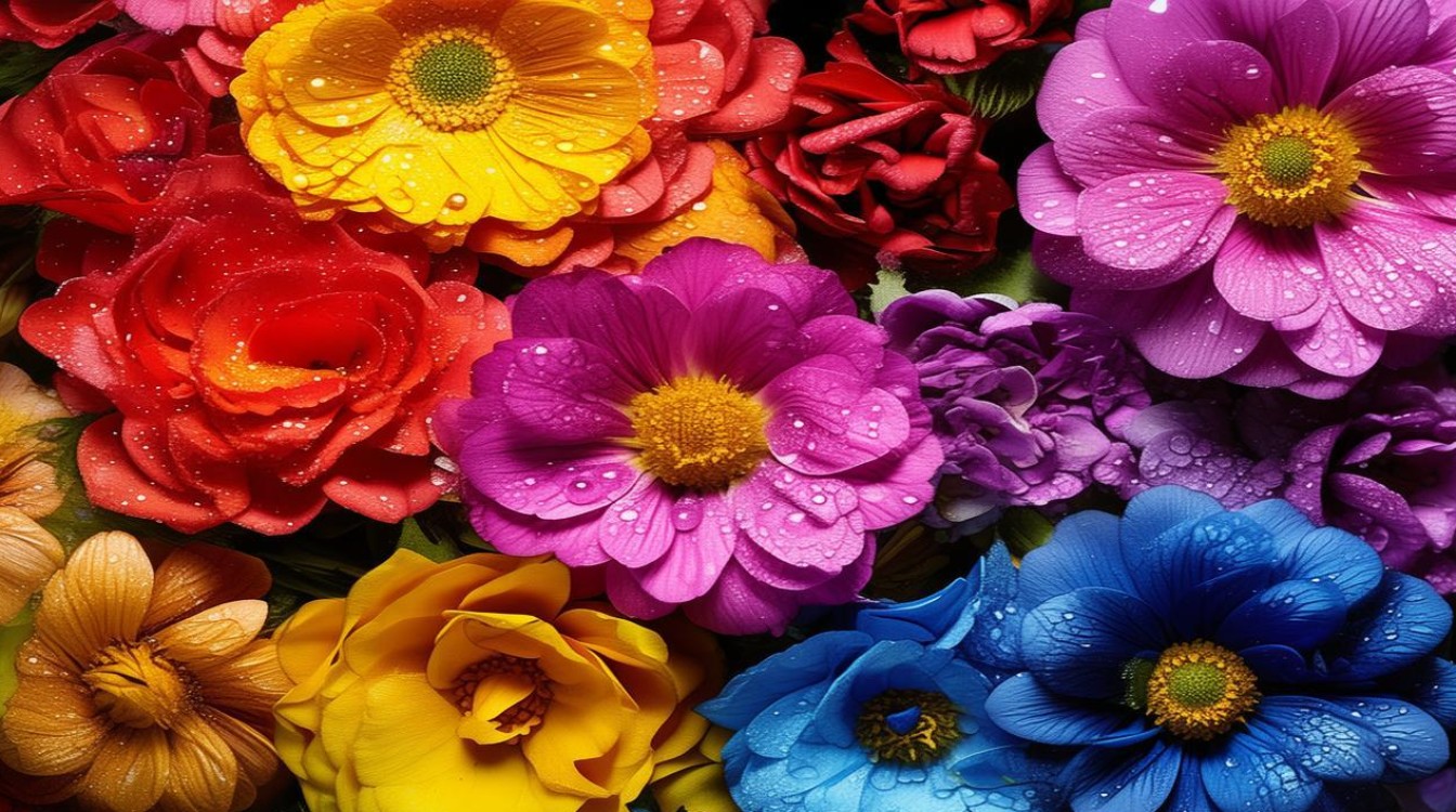如何用优美的句子描写花朵的颜色？-图4