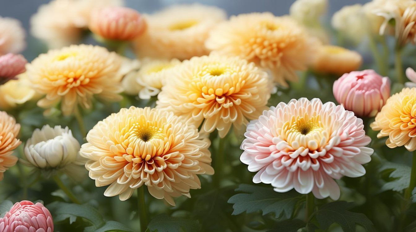如何用优美的句子描写菊花的姿态？-图2