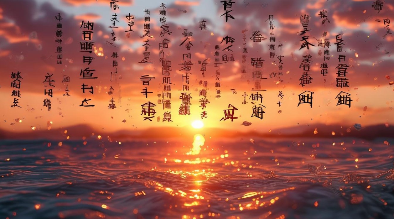 日落成语中有哪些光影交织的语言艺术？-图1