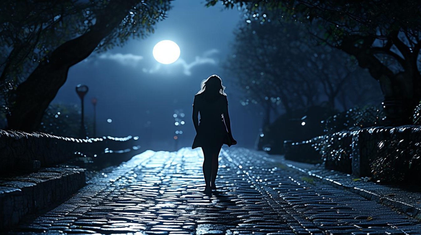 夜晚散步的唯美句子有哪些？-图1