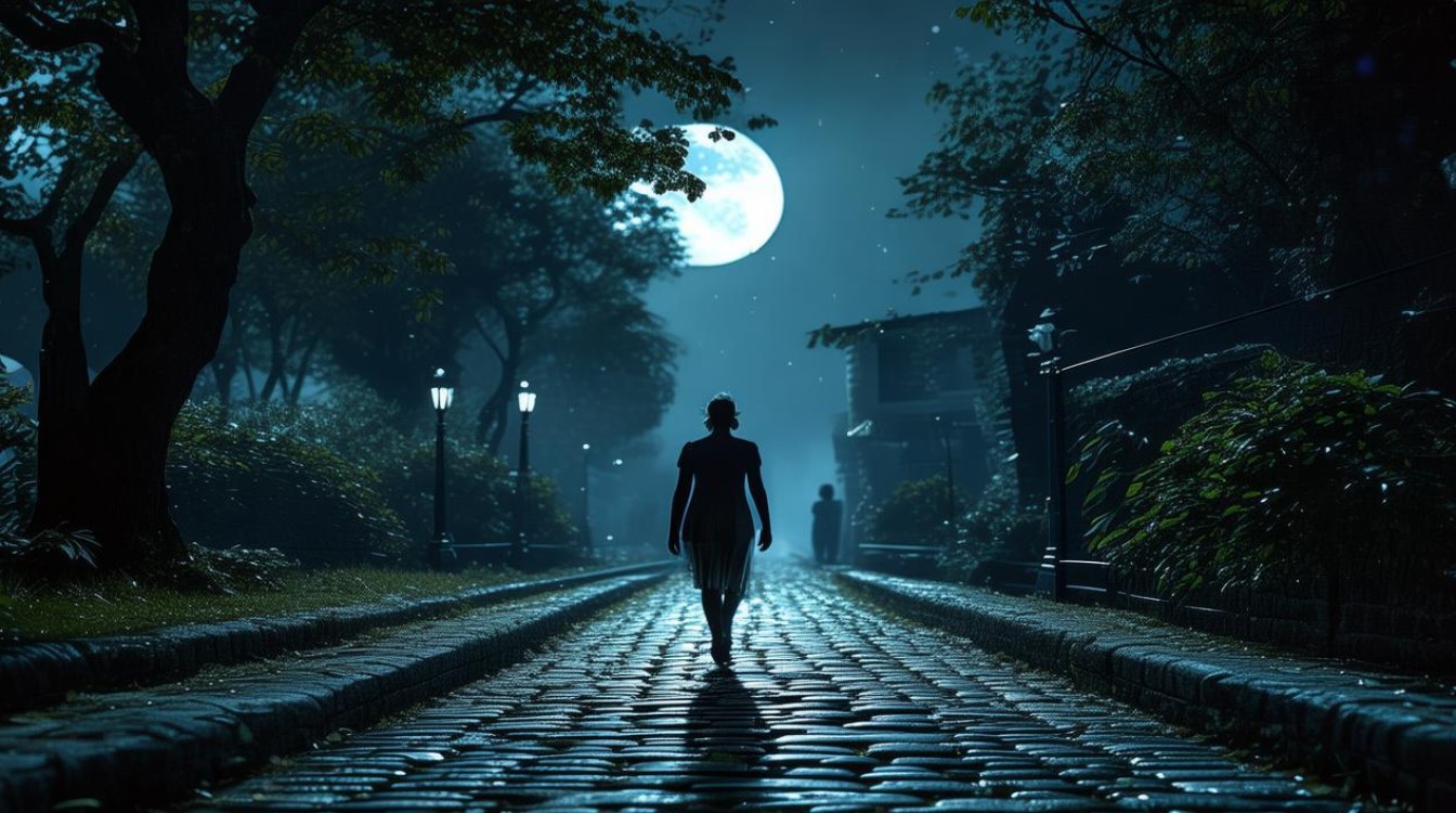 夜晚散步的唯美句子有哪些？-图3