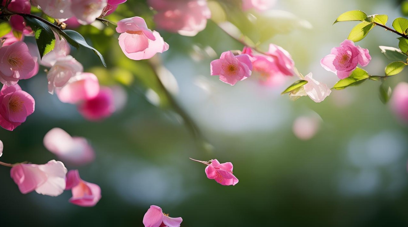 如何描写花瓣飘落的唯美场景？-图1