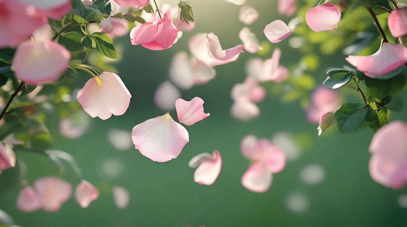 如何描写花瓣飘落的唯美场景？-图4