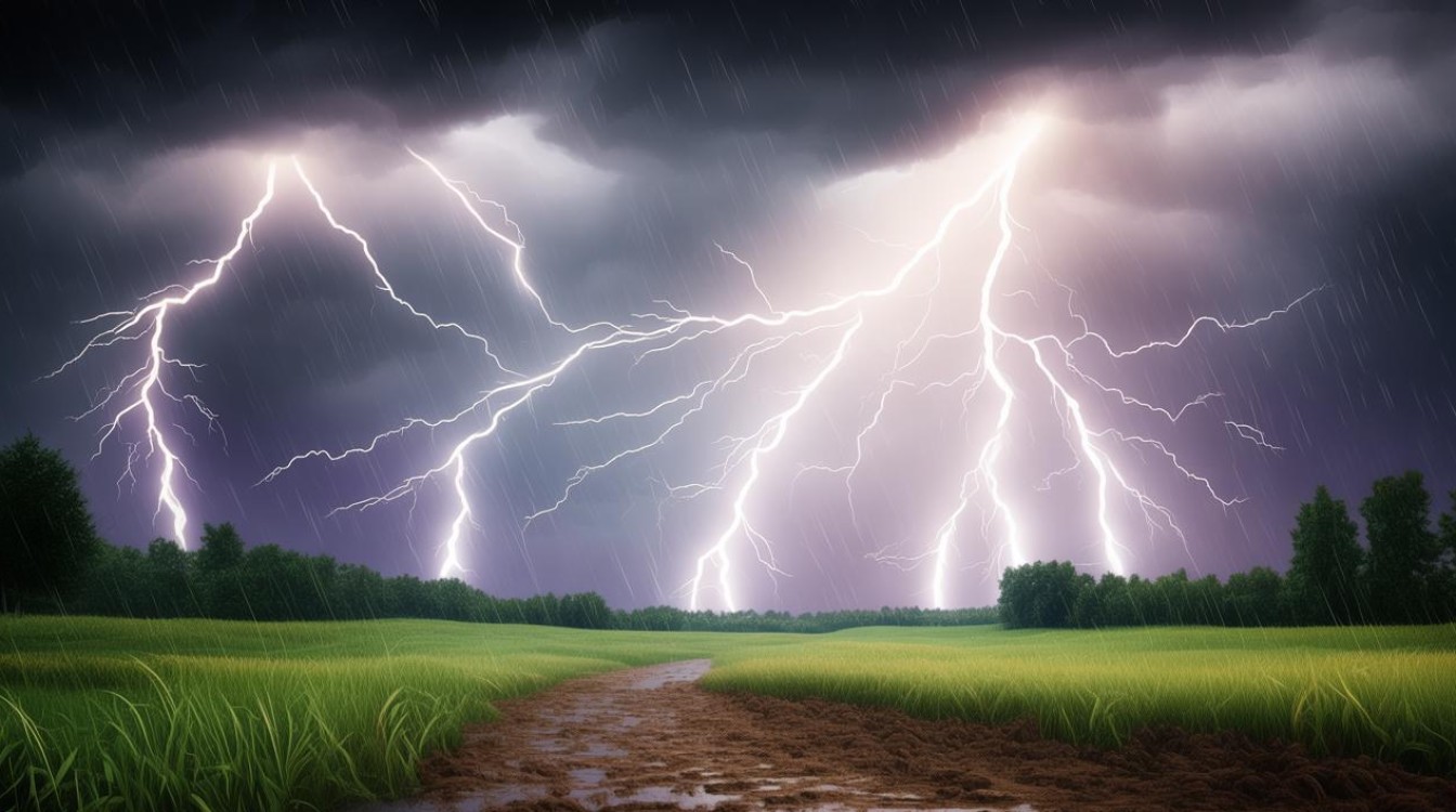 如何用优美句子描写夏天雷雨的场景？-图1
