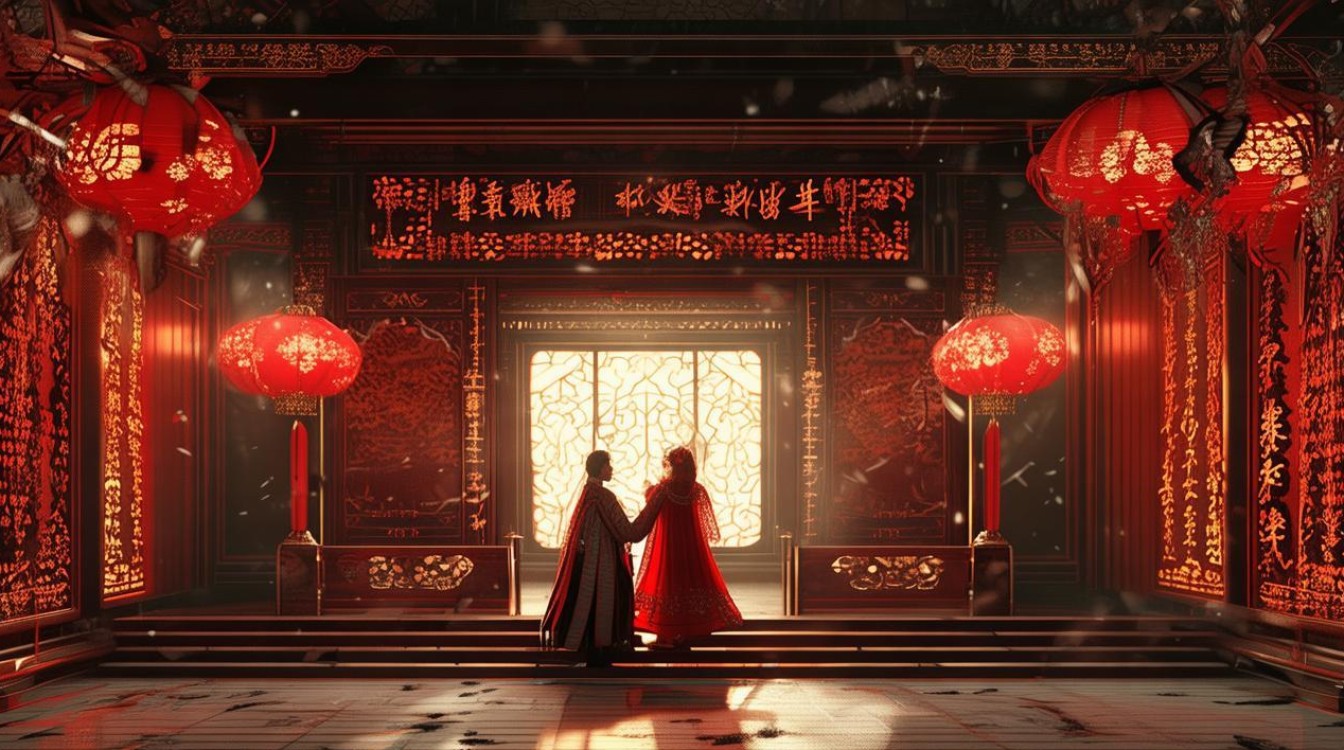 洞房花烛夜暗藏哪些千年婚俗与成语智慧？-图1