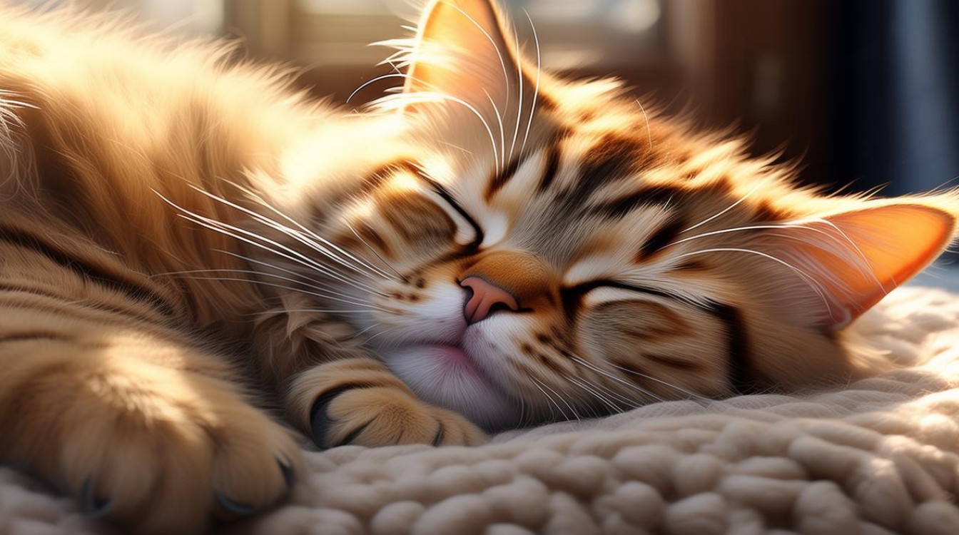 猫咪睡觉的姿势有哪些可爱的形容？-图3