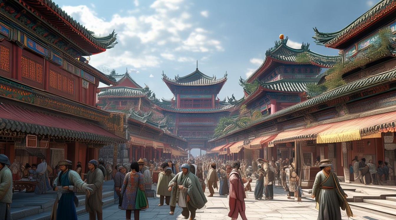如何用优美句子描写大唐盛世的繁华景象？-图1