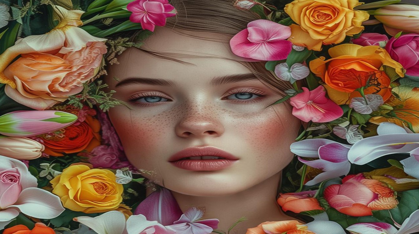 鲜花配美女的经典句子有哪些？唯美短句精选-图1
