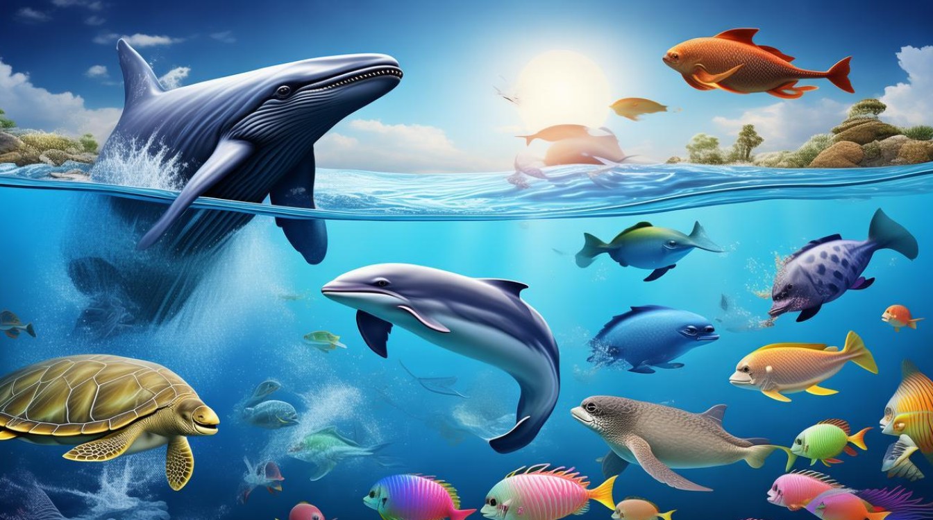 海洋动物有哪些独特的描写句子？-图3