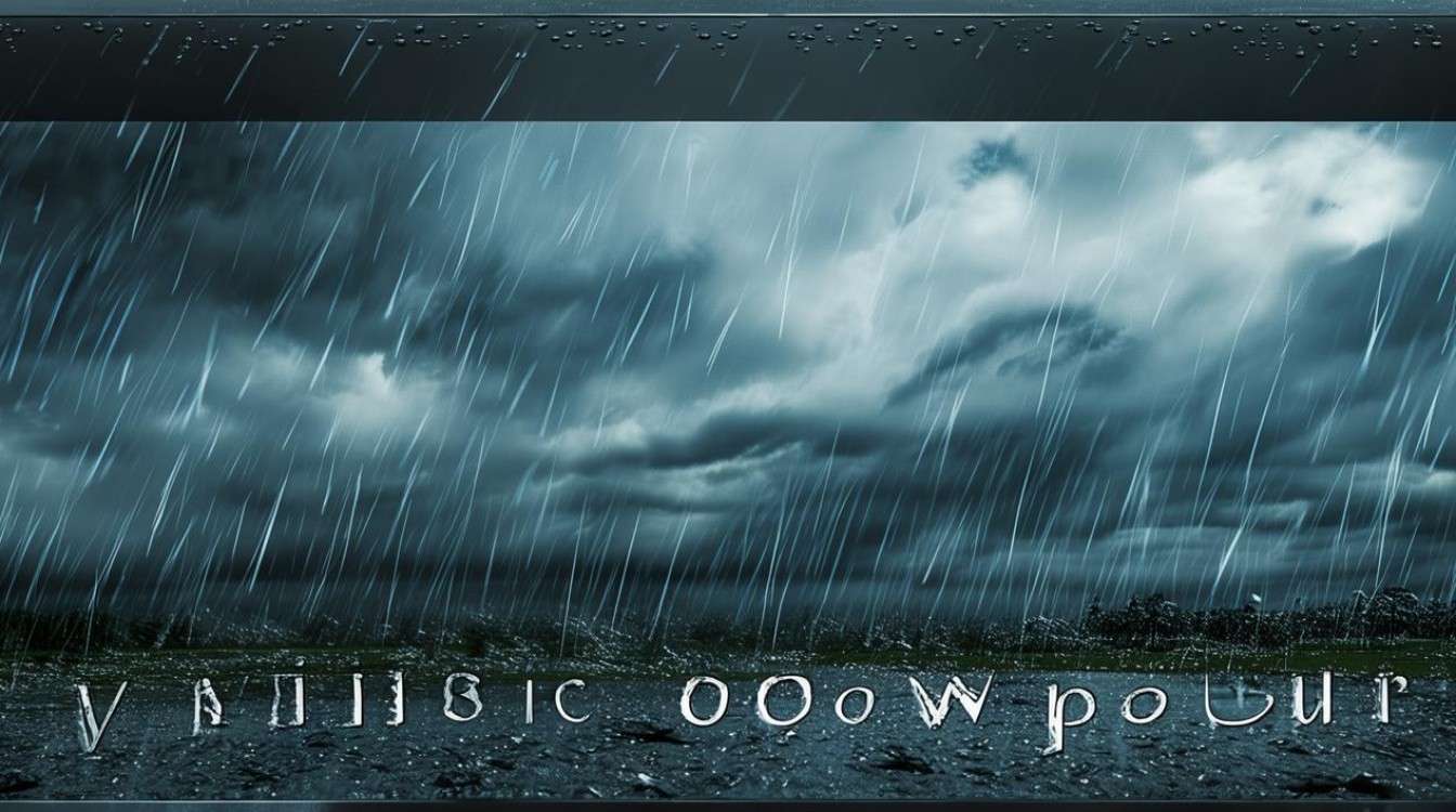 如何用生动的句子形容下暴雨的场景？-图1