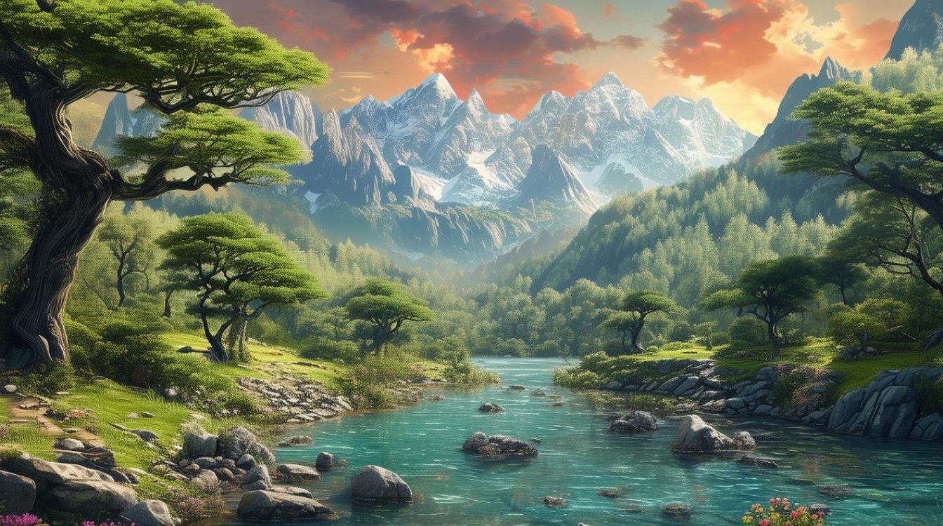 哪些经典成语能生动描绘自然风光？-图4