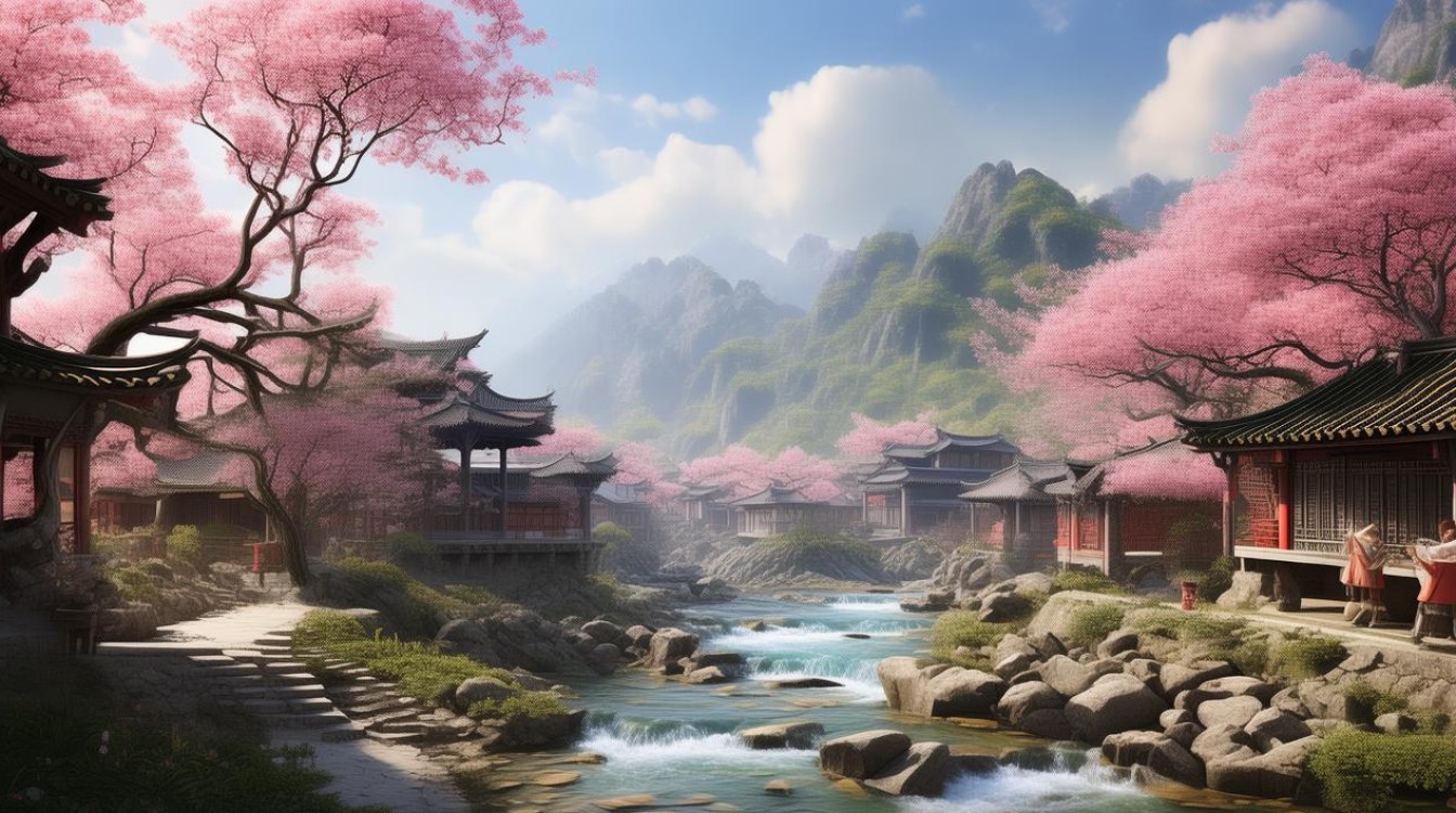 陶渊明桃花源记有哪些经典句子值得赏析？-图1