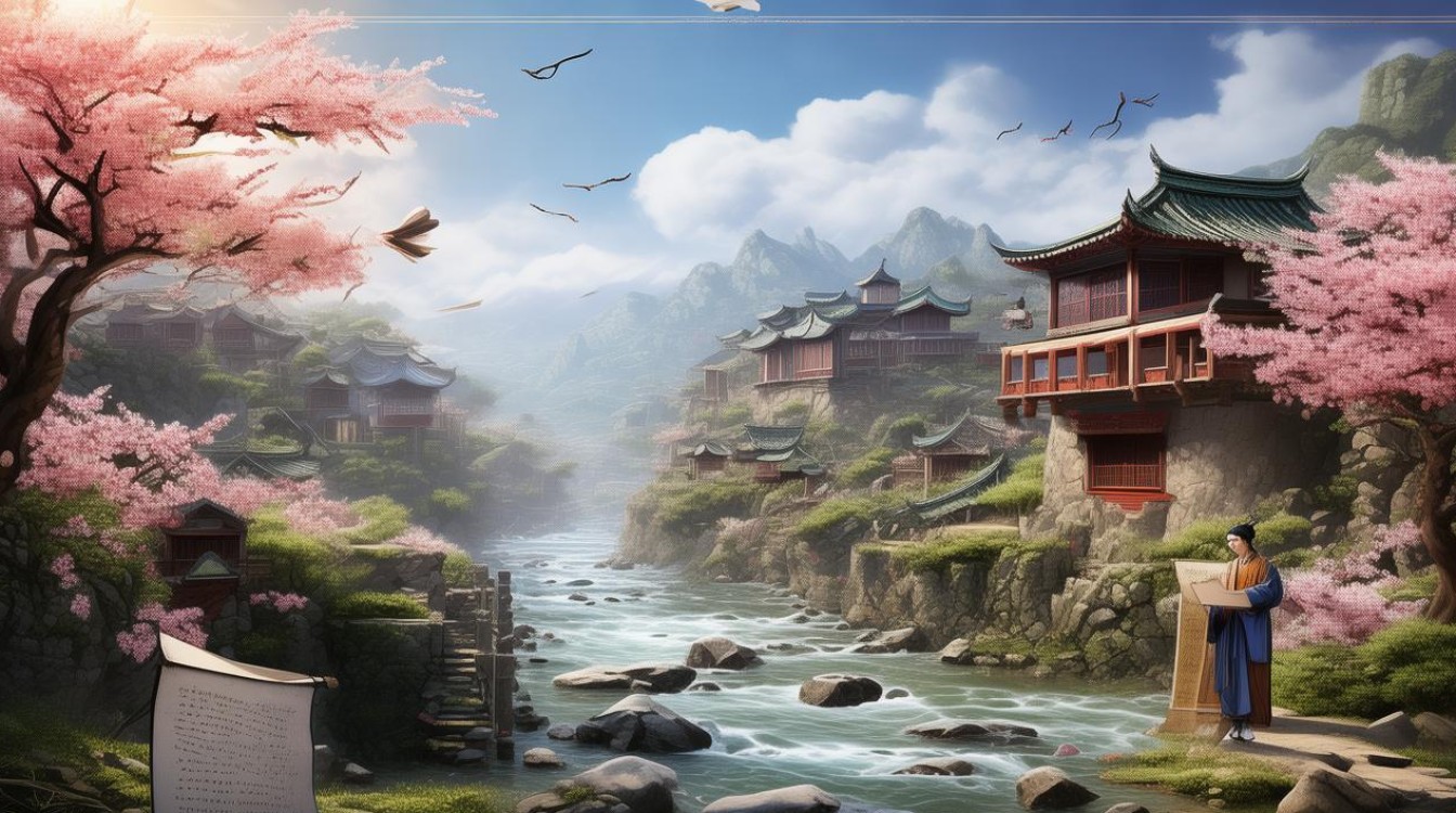 陶渊明桃花源记有哪些经典句子值得赏析？-图3