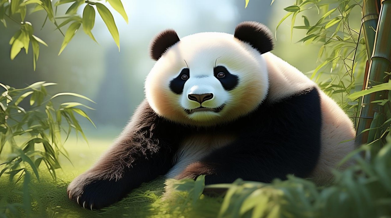 描写熊猫的优美句子有哪些？-图2