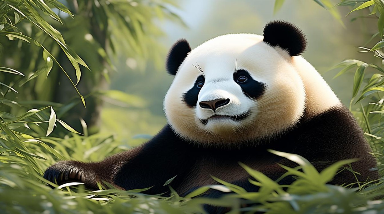 描写熊猫的优美句子有哪些？-图4