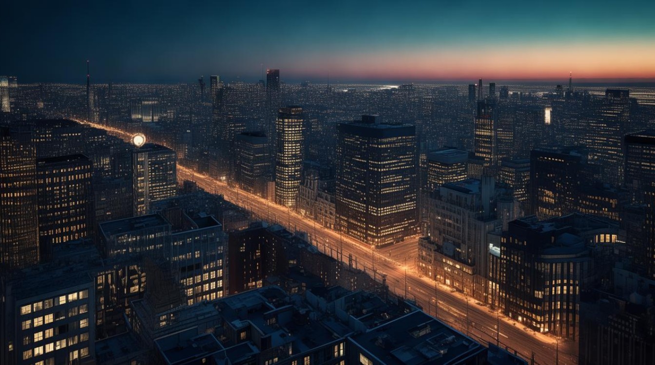 夜幕降临时，城市的灯光如何重塑天际线？-图4