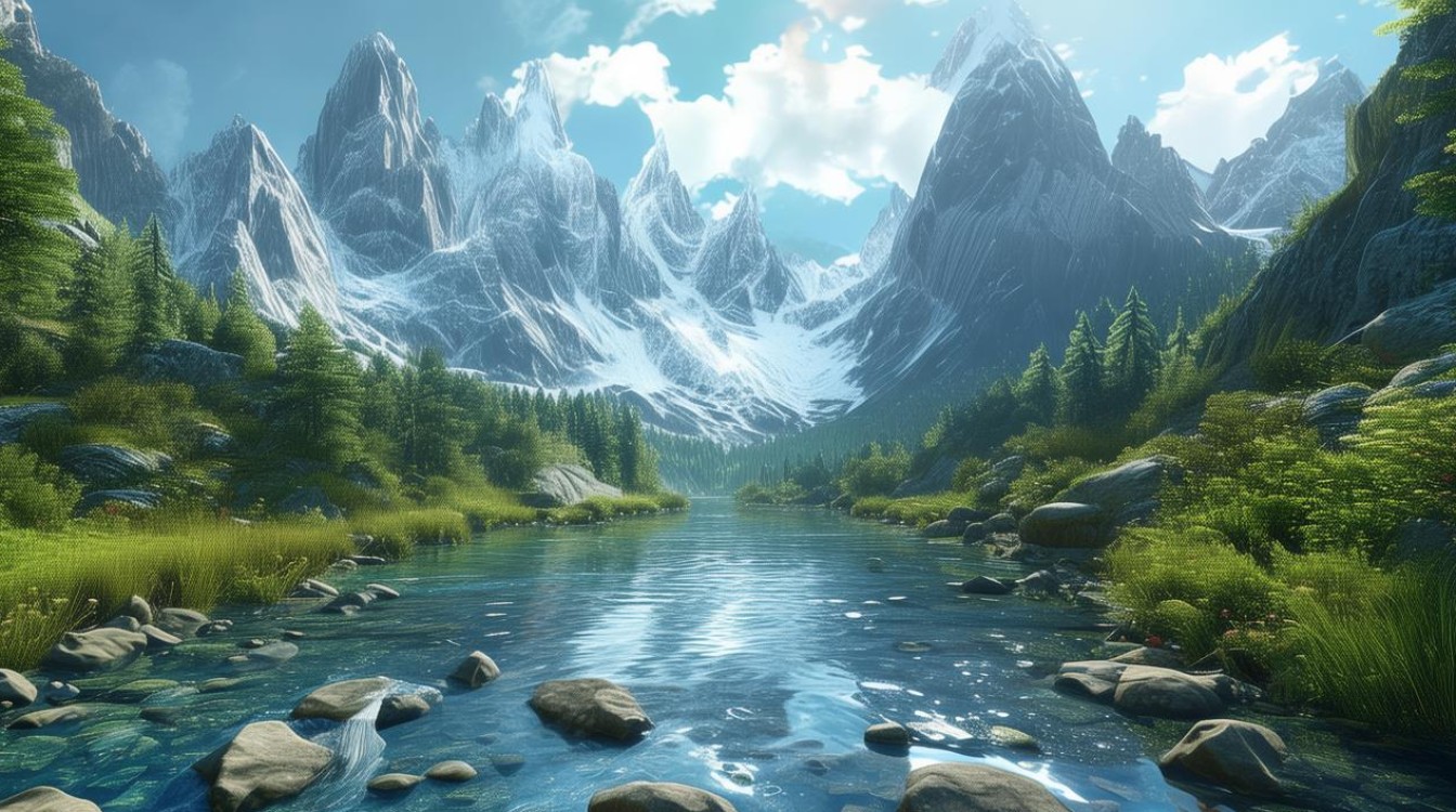 如何用优美句子描写山和水的壮丽景色？-图1